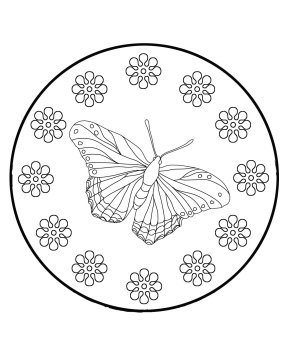 Butterfly Coloring Pages