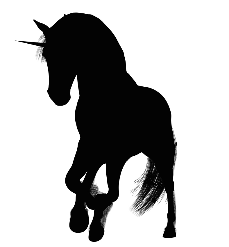 unicorn silhouette