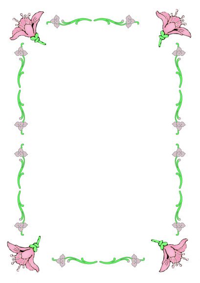 free printable border for Easter