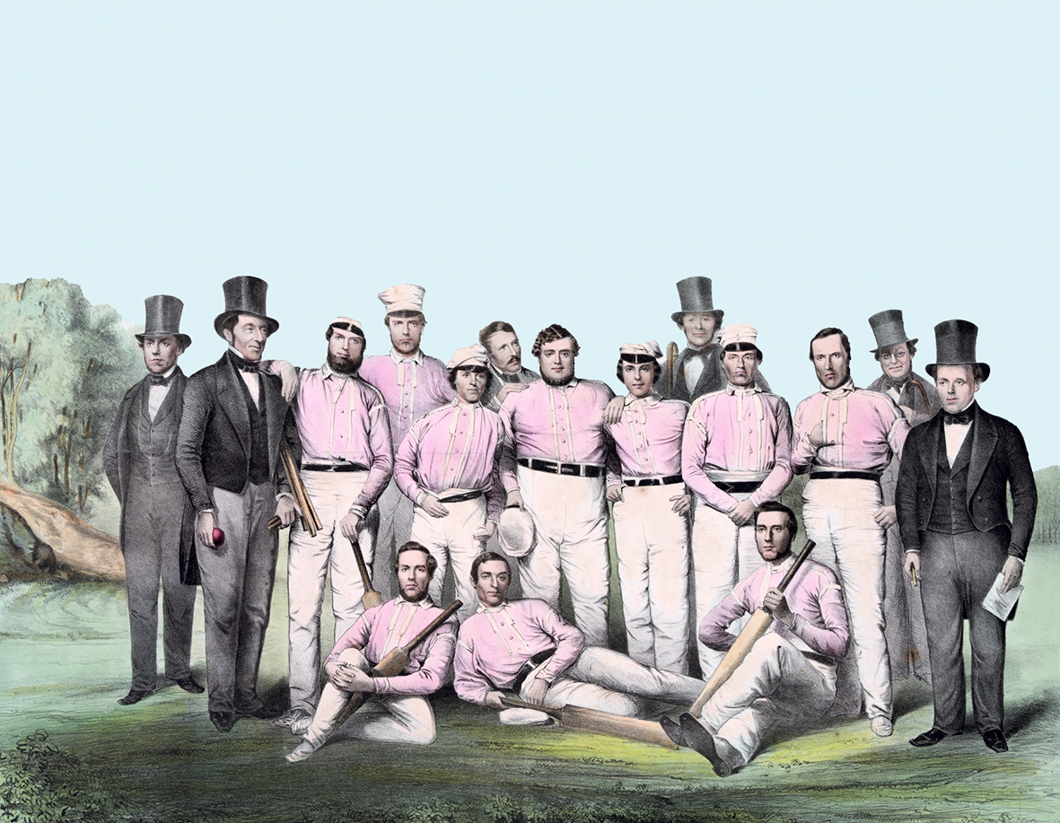 vintage cricket team