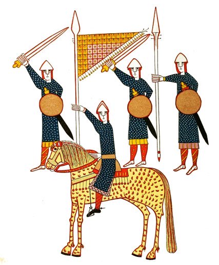 11th century picture of Spanish warriors