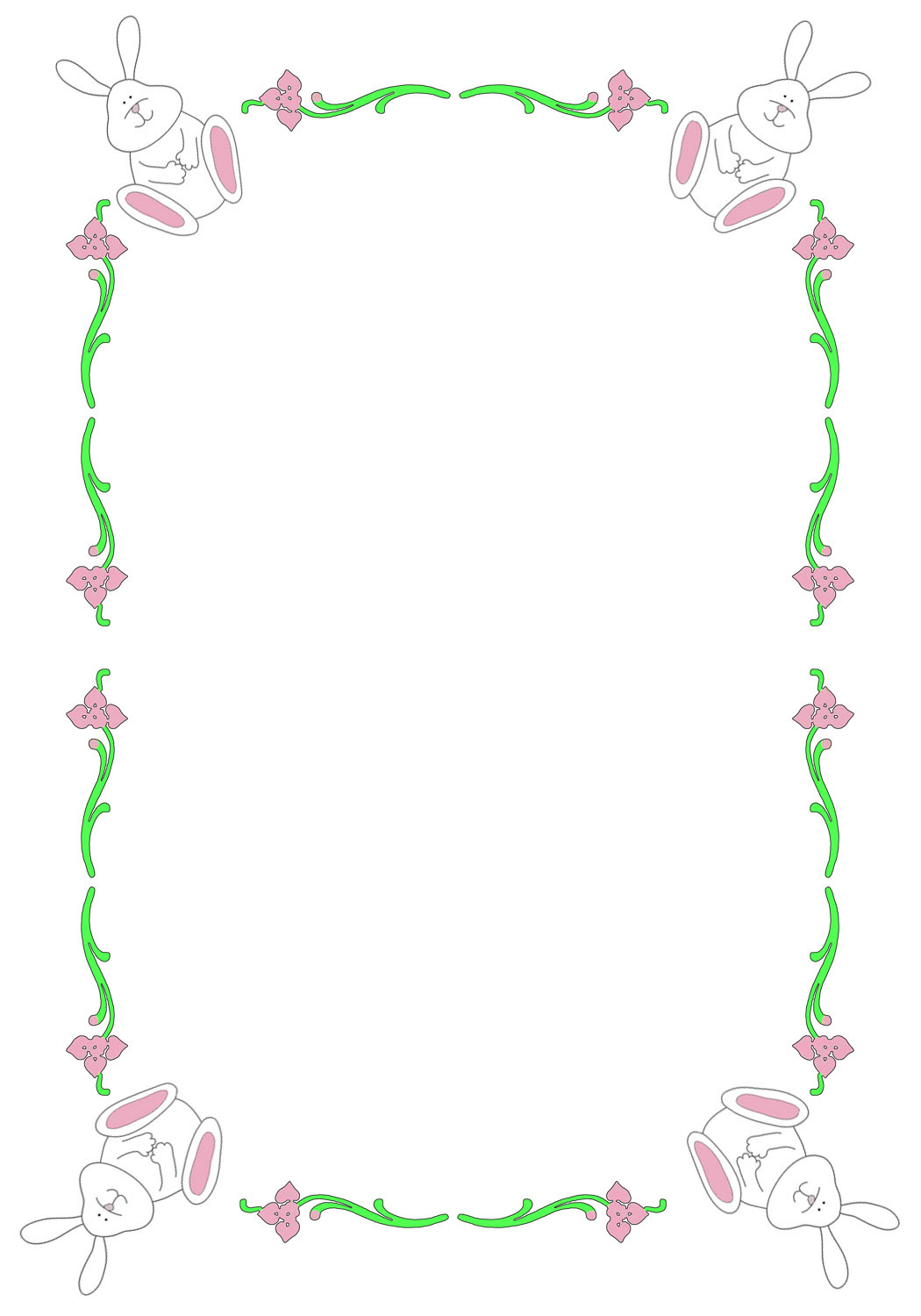 Easter Border Template - prntbl.concejomunicipaldechinu.gov.co