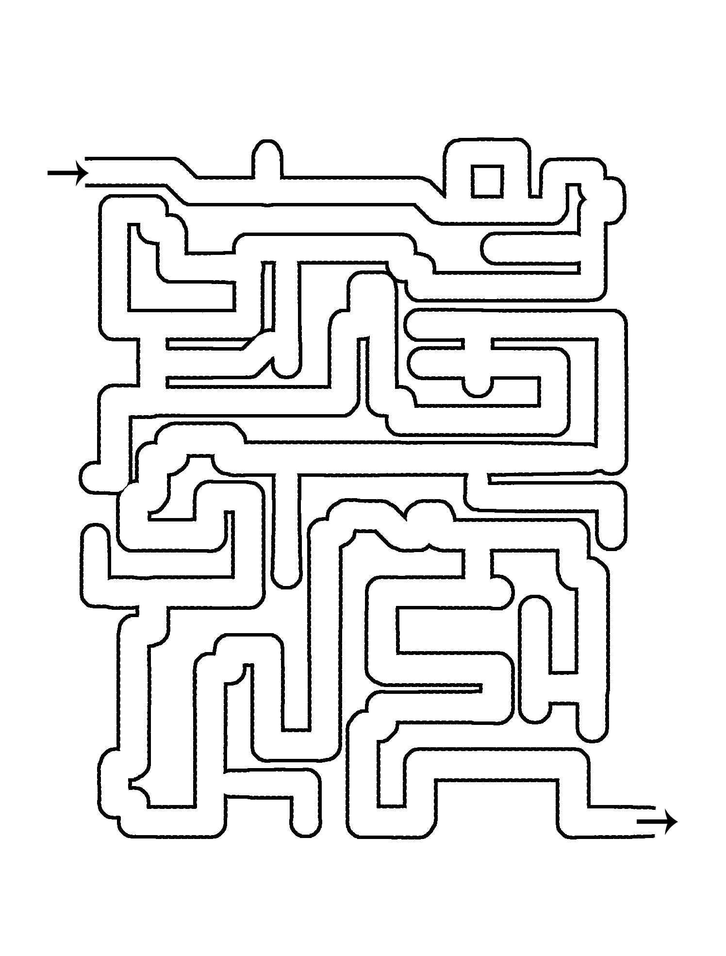 maze for kids to print
