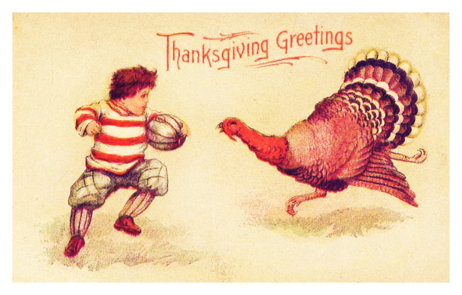 Thanksgiving greeting card old