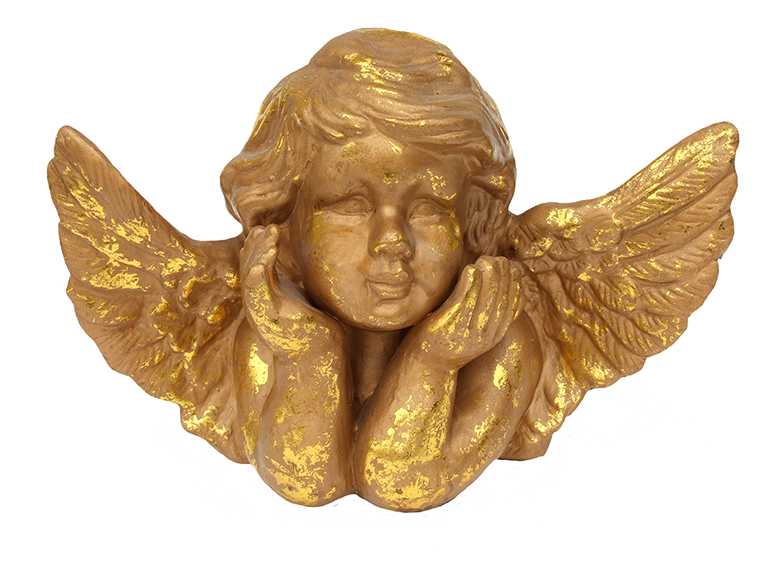 golden Christmas angel