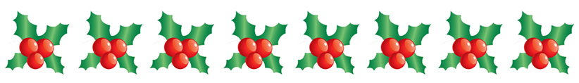 christmas clip art borders holly