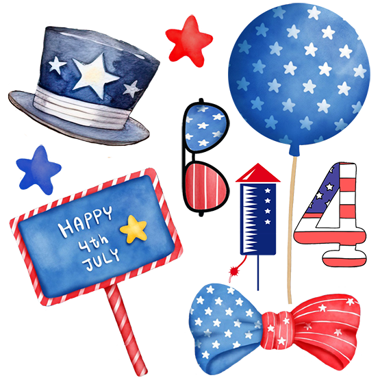 july 4th clip art