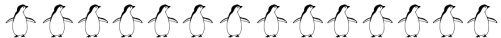 penguin clipart border