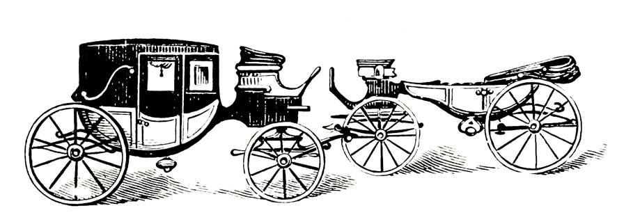 Two old wagons