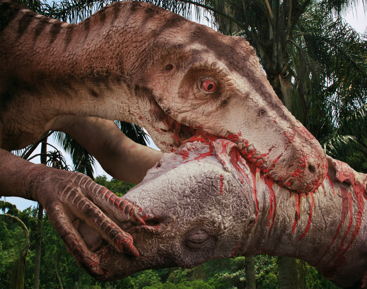 deinonychus killing prey
