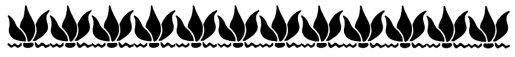 flame or tulip border