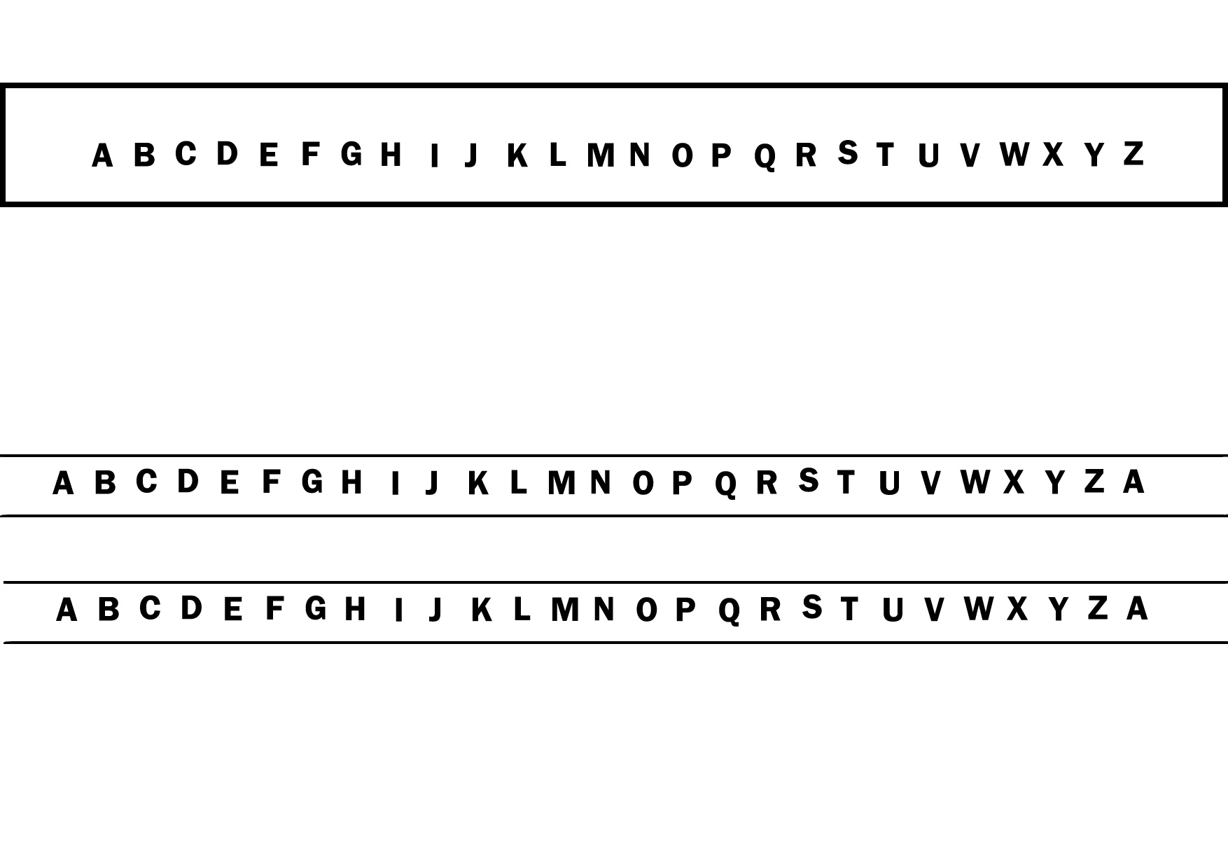alphabet for code breaker