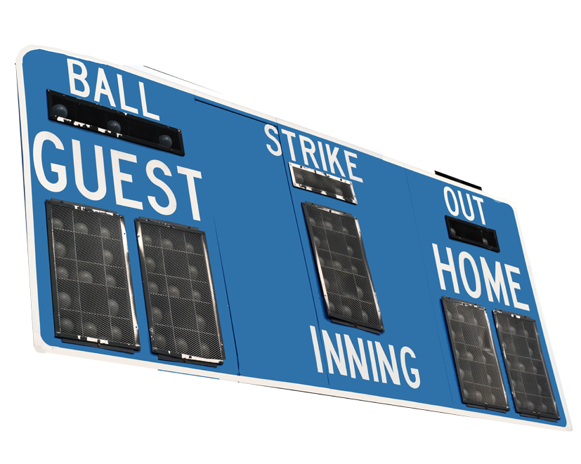 baseball scoreboard clipart