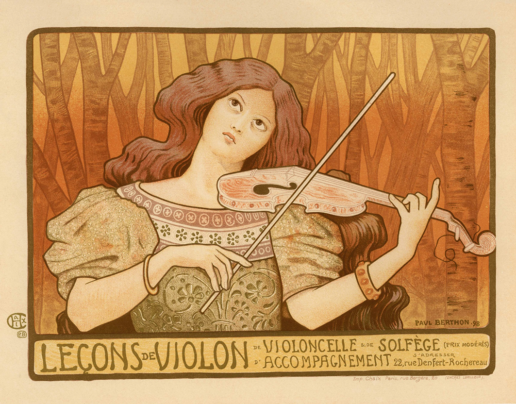 french poster art nouveau