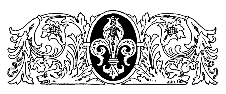Victorian top page ornament