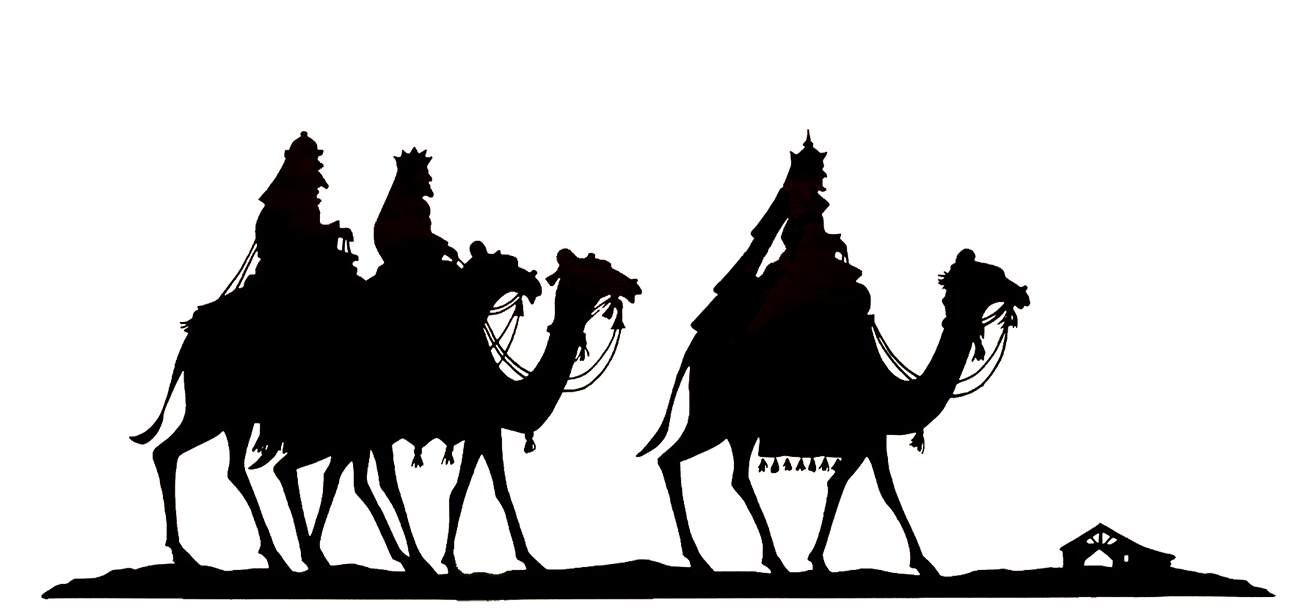 the three wise men silhouette