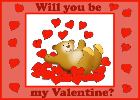 will you be my Valentine?