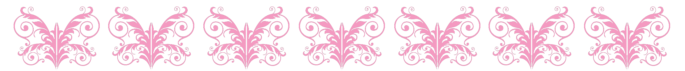 pink butterfly pattern