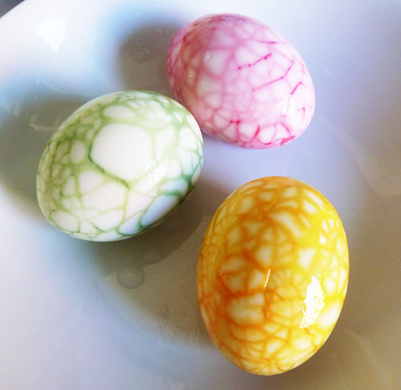 Easter egg decorating