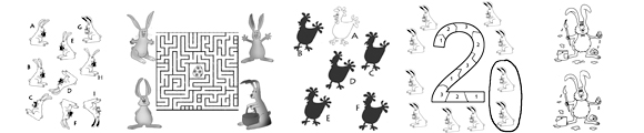 Easter bunny clipart Easter printables