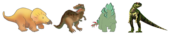 dinosaur clipart border