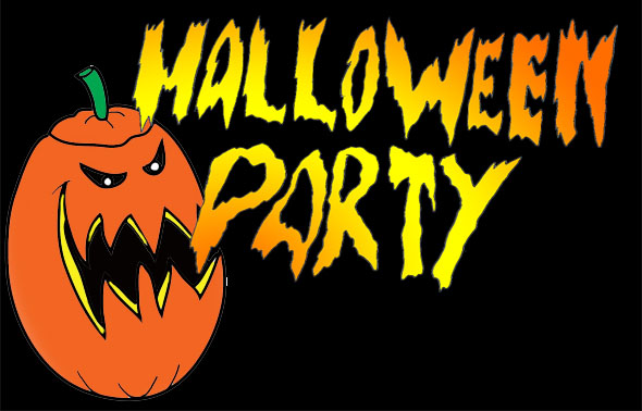 party clip art halloween invitation