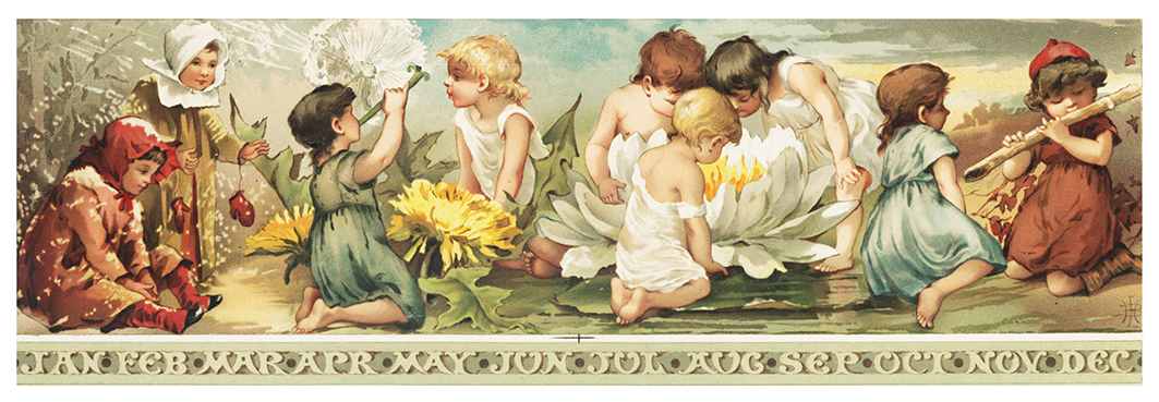 seasons of the year children playing