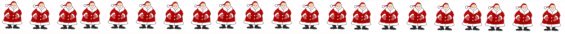 Santa border for Christmas