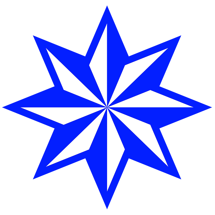 blue clipart stars