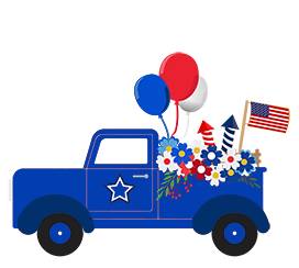 American independence day truck