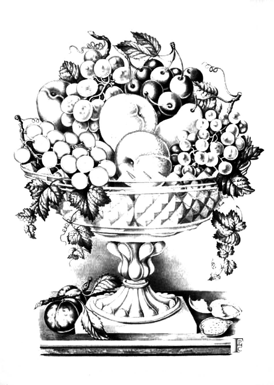 Autumn fruit bowl