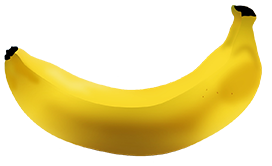 banana drawing clipart