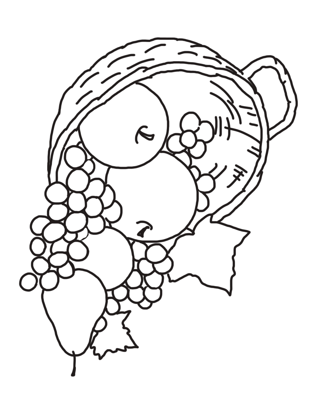 Download Thanksgiving Coloring Pages