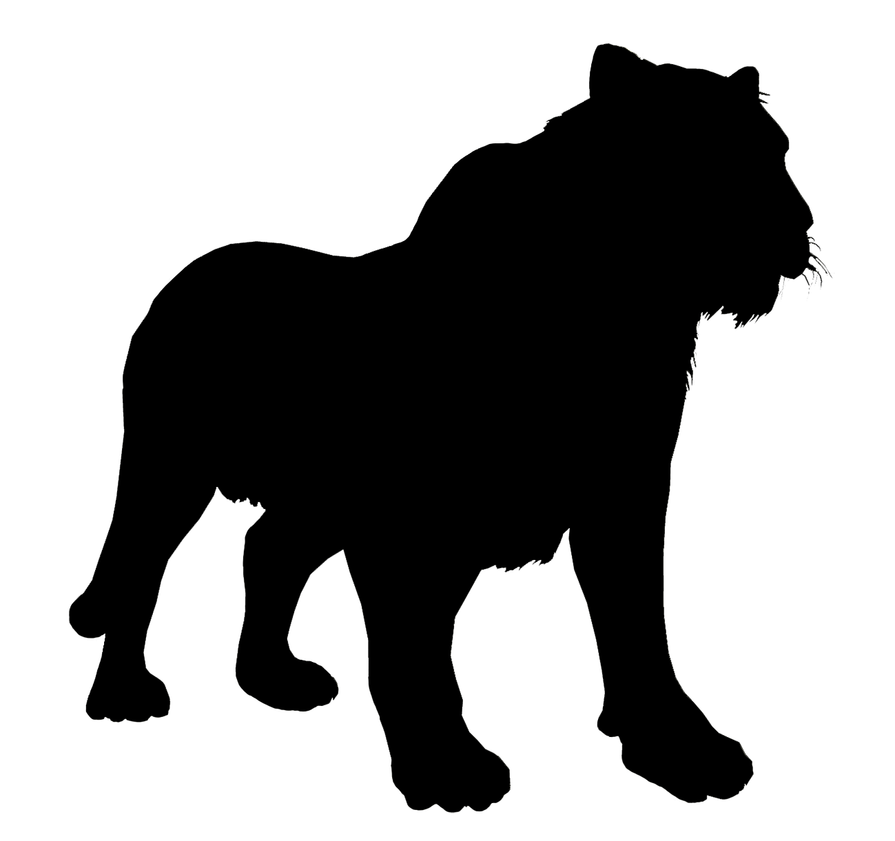 Tiger Silhouette Clip Art