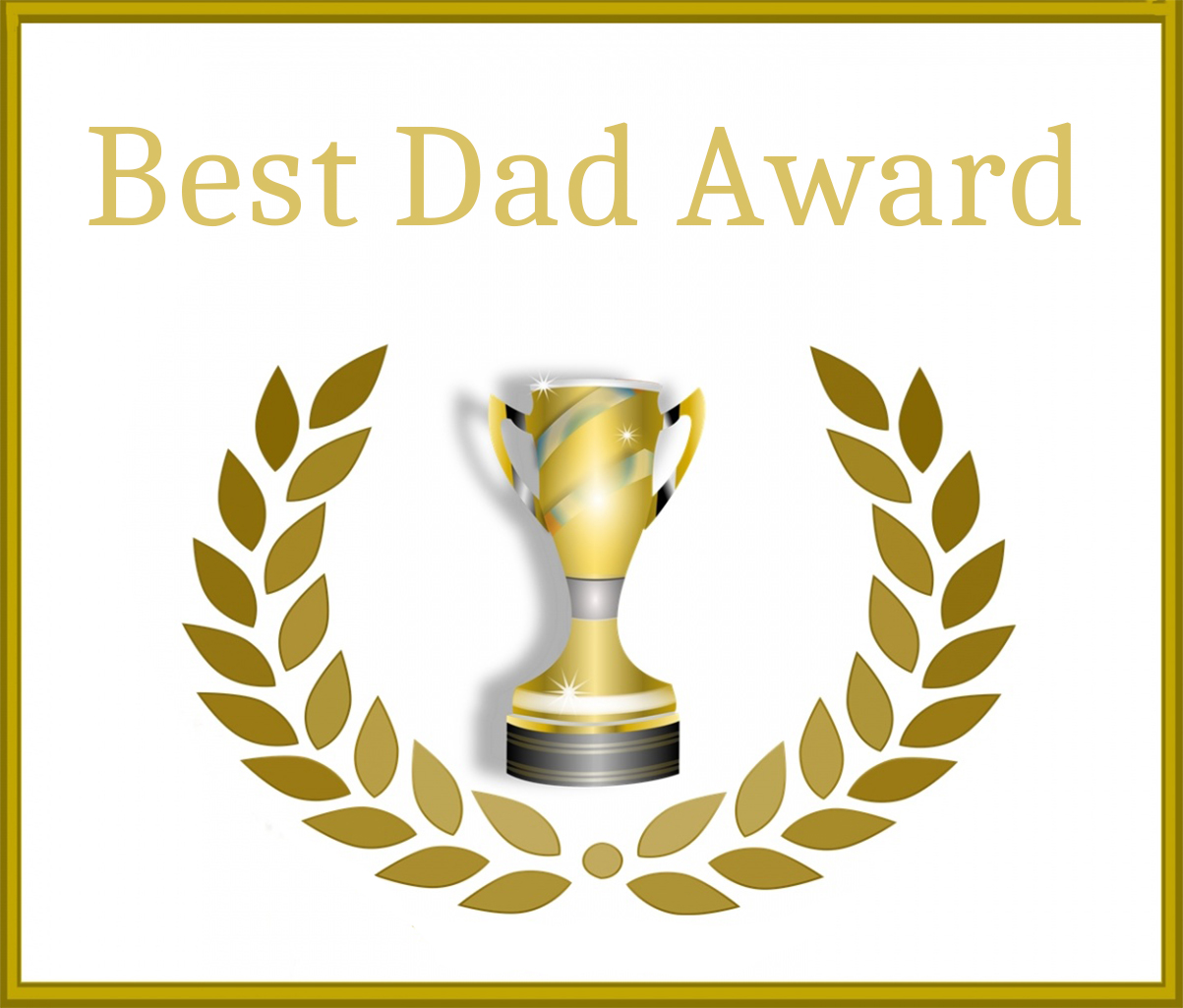 best DAD award clipart