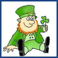 big logo St. Patrick's day clipart