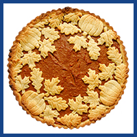 big logo Thanksgiving clipart pie