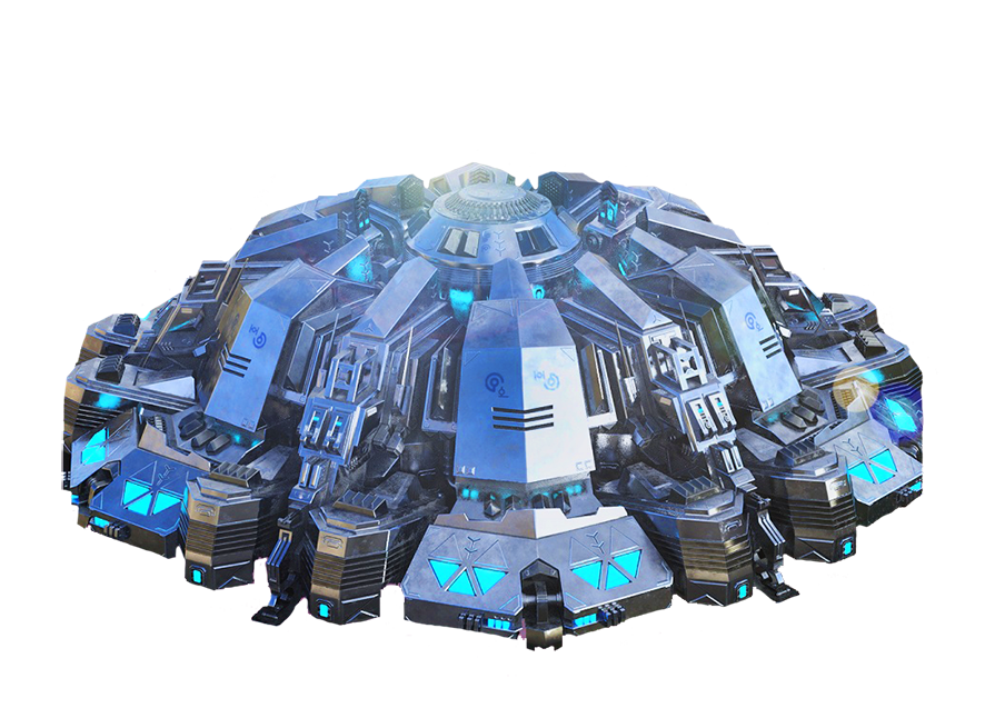 Large space ship clipart