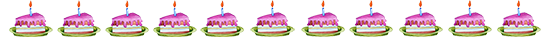 birthday cake clipart border