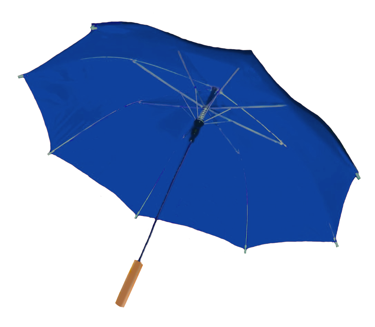 blue umbrella clipart