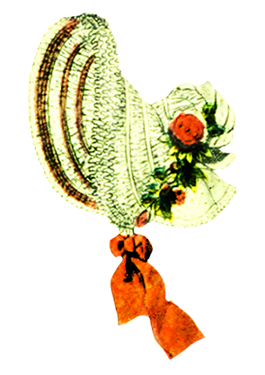 Bonnet for Victorian women