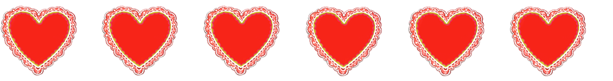 Free valentines day clipart borders with hearts