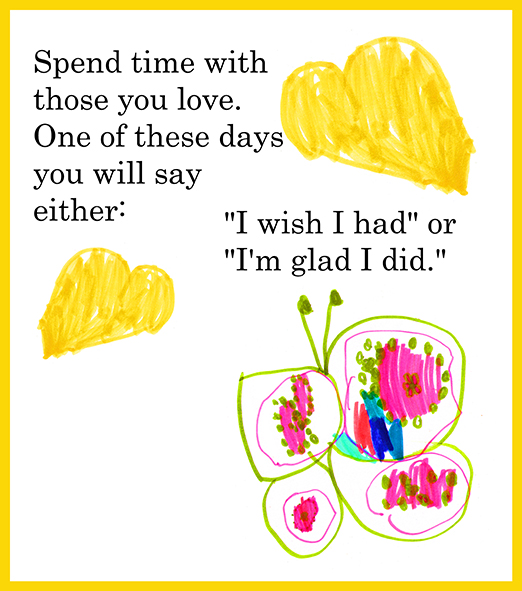 children's butterfly drawing quote