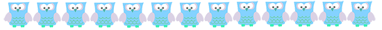 blue owl border png