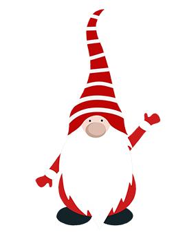 christmas gnome clipart