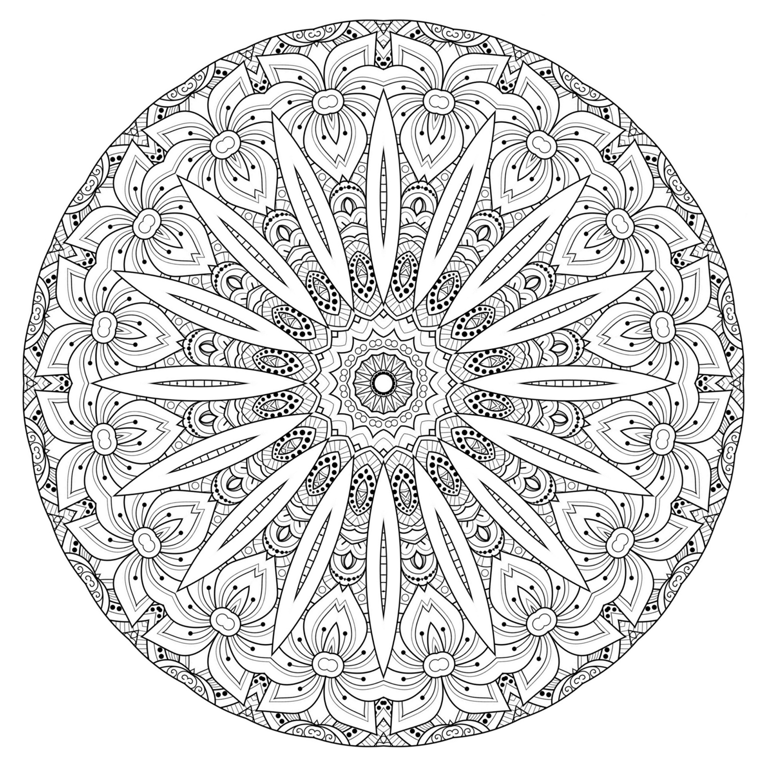 free printable christmas mandala coloring pages