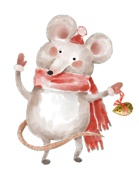 Christmas mouse