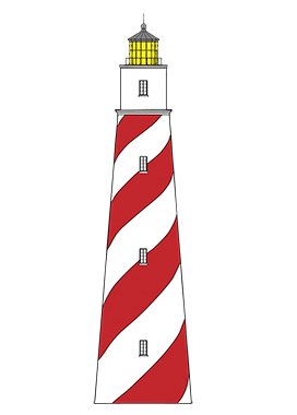 clip art lighthouse illustration