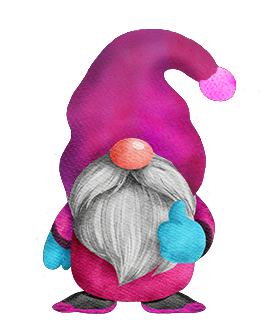 colorful Christmas gnome