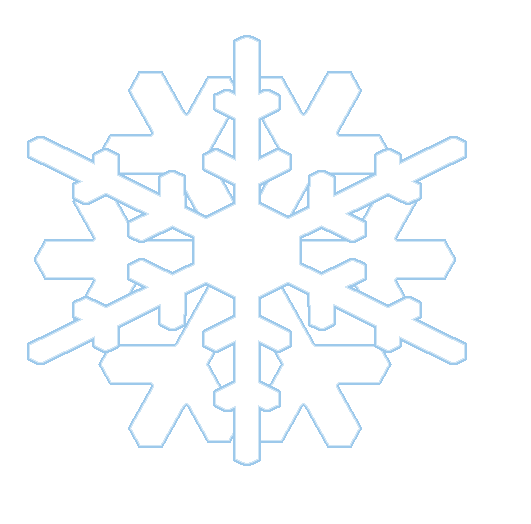 combined white snow clipart